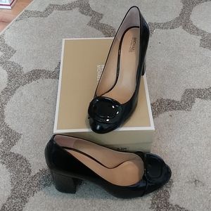 Michael Kors Black Heels Pauline 8.5